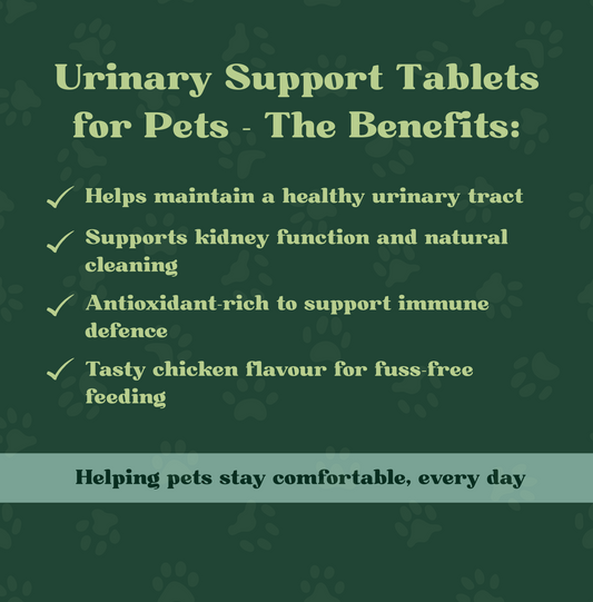 Urinary Support Tablets for Pets | 120 Tablets